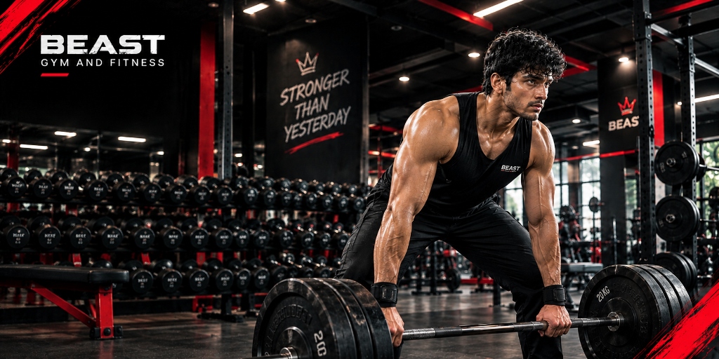 Beast Gym & Fitness - Stronger Than Yesterday Athlete Training